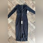 Beyond Yoga NWT Beyond‎ Yoga Black Active Long Sleeve Dress size small Photo 11