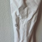 Lululemon  size 4 white cropped leggings Photo 4
