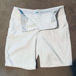 Lee Women’s Total Freedom White Classic Utility Bermudas Shorts Photo 0