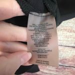 Alice + Olivia  Employed Poppy Peplum Midi Dress Size 6 Black Sheath Sleeveless Photo 6