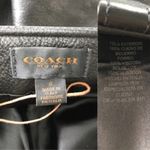 Coach Black Calfskin Italian Leather Pants 0 NWOT Photo 7