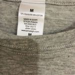 Nickelodeon Women's T-Shirt Spongebob Square Pants Graphic Crew Neck Gray Medium Photo 5