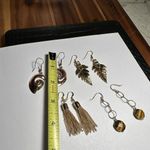 Lot Of 4 Dangle Drop Pierced Earrings Photo 6