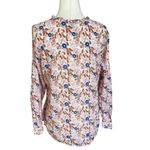 Talbots  Multicolor Floral Blouse Women Basic Top Petite Size Medium | 6-19 Photo 1