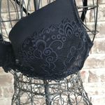 Kali & Wins Black Lace Bra Sz 38C Vintage Sexy Photo 3