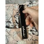 NWT Soirée Women Blouse Short Sleeve Pale Pink Floral Crew Neck Size‎ 1X Photo 3