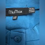 MiuMax Crop Ribbed Cardigan XS NWT Black Photo 1