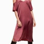 Aritzia Wilfred Harrietta Off the Shoulder Midi Slip Dress Photo 0