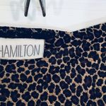 Vintage Hamilton Cheetah Animal Print Skirt Brown Photo 2