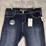 Wallflower Jeans Women 17 33 Blue‎ Luxurious Curvy Fit Dark Wash Casual Everyday Blue Size undefined Photo 3