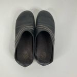 Chacos Chaco Black Leather Slip On Mules Size 9.5 Photo 4