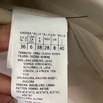 Max Mara Double Breasted Wool Blazer Women’s Size 6 Beige Long Sleeve Photo 10