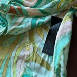 ZARA  SEA GREEN 70s PRINTED
RETRO HOLLY CROP TOP. Photo 5