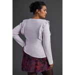 Anthropologie Eri + Ali Washed Ruffled Top Photo 2