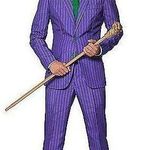 Spirit Halloween Joker Jacket (no Pants) Comes With Tie!!!! Photo 2