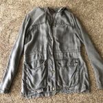 Max jeans Gray Utility Cargo Jacket **** OBO donating 9/22***  Photo 0