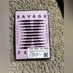 Savage X Fenty Purple Lingerie Set (Bra and Garter Belt) Size 1X (XL) Photo 2