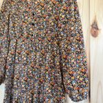 SheIn Bohemian Floral Long Sleeve Maxi Dress Photo 7