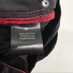 Johnny Was NEW Black Velvet Embroidered Skinny Jeans sz 28 Photo 5