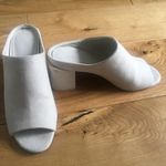 Oak + Fort  light gray cream mules size 5 Photo 3