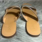 J.Crew  Malta Mirror Metallic Silver Sandals Size 8 Photo 7