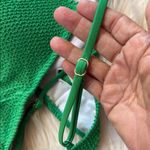 Green Crinkle Textured Bikini 2 Pc Size Small Photo 9