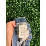 ANINE BING  High Rise Jeans Wide Leg Raw Hem Size 27 Photo 5