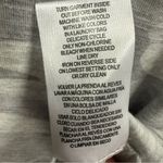 Democracy  Gray Camouflage V Neck Short Sleeve Bottom Tie Tee TShirt Womens Large Photo 8