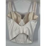 Maidenform Bridal Bra White Strapless Long Line 7715 Boned Size 36D Photo 6