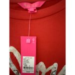 Lilly Pulitzer Rami Sweatshirt Coconut "Joy" Jeweled Graphic Size Small Photo 6