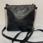Nicole by Nicole Miller black leather cross body Photo 4