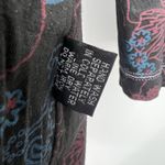 Rising International Hippie Boho Hippie Butterflies Embroidered Reversible Zip Size M Photo 8