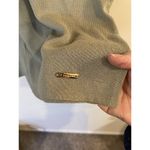 Tahari Mock Neck Sweater Short Sleeve Green Size XL NWT Photo 2