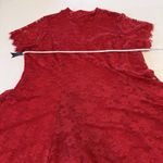 Torrid Red Stretch Lace High Neck Flare Skater Dress Size 2X Photo 8