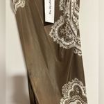 Zimmermann authentic printed paisley adjustable strap slip dress nightgown satin Photo 5