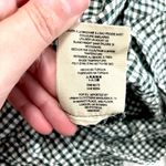 Free People  Green Gingham West Side Tie Pants OB833028 Size 2 Photo 6