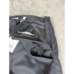 Vince NWT ‎ Wide Leg Cropped Pants Women Sz 8 Black Linen Blend Minimalist Career Photo 14