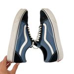 Vans Black Blue Colorblock Low Top Sneakers Sz 10 Photo 8
