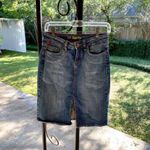 🌵It Jeans Los Angeles Denim Skirt skirt sz 27 Blue Photo 1