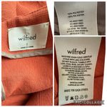 Wilfred Aritzia  Ecoulement Tie Cut Out Peep Back Mini Dress Orange Womens Size 2 Photo 9