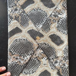 Kelly Wynne  Snake Print Envelope Clutch Photo 0
