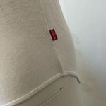 Levi's Logo White Fitted Bodysuit Crew Neck Spell Out Red 70s Retro Serif small Photo 8