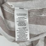 BeachLunchLounge Shorts Size Small Leia Linen Cotton Blend Stripe Ruffle Pull On Photo 4