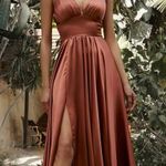 Formal Dress Purple Size 10 Photo 0