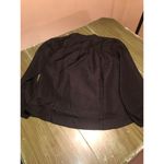 Band of Gypsies  NWT Hallie Black Crossover Long Sleeve Blouse Size M Photo 6