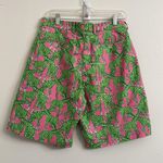 Lilly Pulitzer  Giraffe Print PALM BEACH FIT Summer Bermuda sz 32 Photo 1