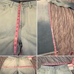 Juicy Couture  Malibu Dip Dye Wide Flate Leg Jeans Bright Blue Ombre 28 NWT Photo 8