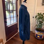 NYDJ  NWOT Dark Indigo Reese Long Sleeve Denim Shirtdress w/ Pockets! Photo 5