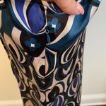 Ted Baker London Silk Geometric Cowl Neck Dress Photo 4