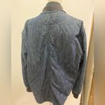 Rag and Bone  Dark Blue Jean Quilted Puffer winter Jacket size M Photo 4